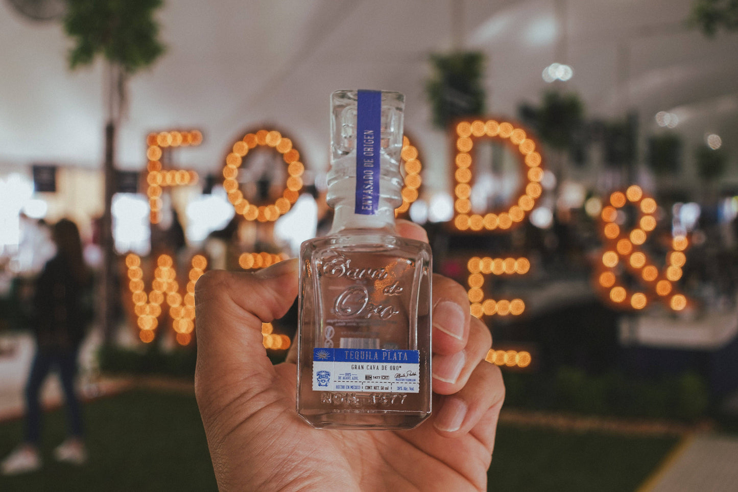 Cava de Oro Blanco Miniature (5cl) - Tequila Masters
