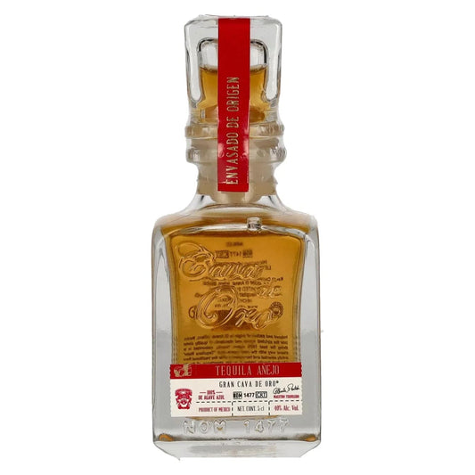 Cava de Oro Añejo Miniature (5cl) - Tequila Masters